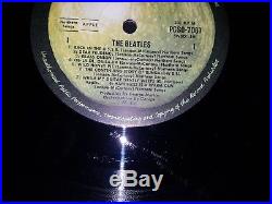 THE BEATLES-WHITE ALBUM-VINYL 2xLP-OZ-1968-INSERTS-NUMBERED-MISPRESS! -RARE-PCSO
