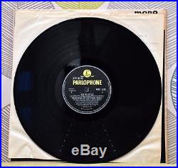 THE BEATLES WITH THE BEATLES 12 Inch Vinyl Album 1963 PMC 1206 XEX 447-7N EXC