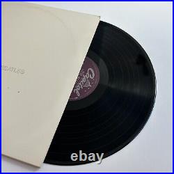 THE BEATLES White Album 2 LP Record Vintage NEAR MINT! Complete WithPoster