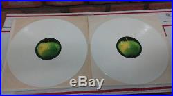 THE BEATLES White Album German DMM White Vinyl Wax Direct Metal Master 2 LP