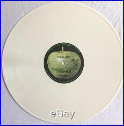THE BEATLES -White Album- Rare Original French White Vinyl LP (Vinyl Record)