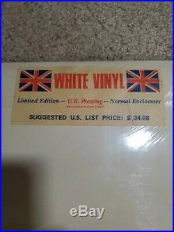 THE BEATLES White Album U. K. 1978 White vinyl SEALED ORIGINAL RARE