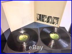 THE BEATLES White Album UK 1968 MONO 1st TOP LOADER 1/1/1/1 NM VINYL LP STUNNING