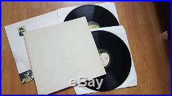 THE BEATLES White Album ULTRA LOW NUMBER No. 000841 VINYL LP EXTREMELY RARE