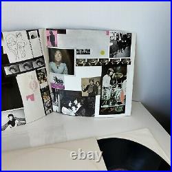 THE BEATLES White Album Vintage Capitol Record Purple Label Excellent! WithPoster