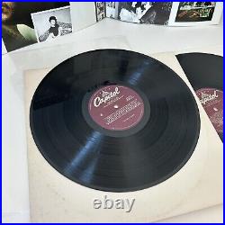 THE BEATLES White Album Vintage Capitol Record Purple Label Excellent! WithPoster