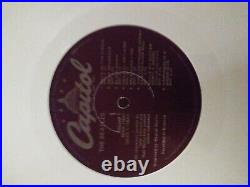 THE BEATLES White Album White Vinyl Capitol Purple Label NM w Pics & Poster