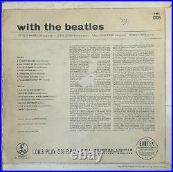 THE BEATLES With The Beatles 1963 UK Parlophone Second Pressing vinyl LP