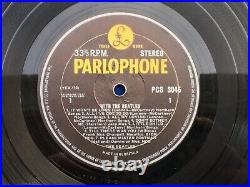 THE BEATLES With The Beatles Parlophone PCS 3045 Stereo VG+ Vinyl