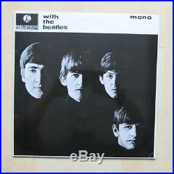THE BEATLES With The Beatles UK mono 1st press vinyl LP'Jobete' credit 1963