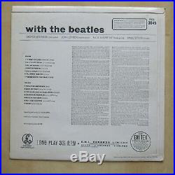 THE BEATLES With The Beatles UK vinyl LP Y&B small stereo GOTTA sleeve Nr Mint