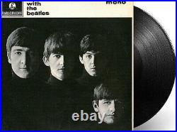 THE BEATLES With The Beatles Vinyl Record Album LP Parlophone 1963 Mono Jobete
