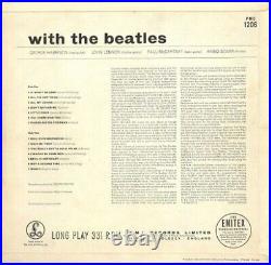 THE BEATLES With The Beatles Vinyl Record Album LP Parlophone 1963 Mono Original