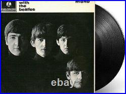 THE BEATLES With The Beatles Vinyl Record Album LP Parlophone 1963 Mono Rock Pop