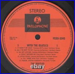 THE BEATLES With The Beatles Vinyl Record LP Australian Parlophone 1969 & Stereo