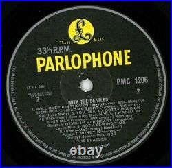 THE BEATLES With The Beatles Vinyl Record LP Parlophone 1963 Mono 1st Jobete Pop
