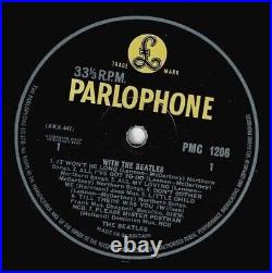 THE BEATLES With The Beatles Vinyl Record LP Parlophone 1963 Mono Original & Pop