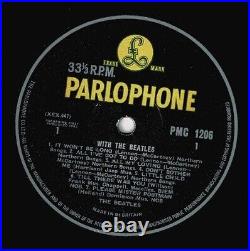 THE BEATLES With The Beatles Vinyl Record LP Parlophone 1963 Mono Paul McCartney