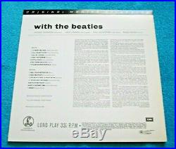 THE BEATLES With the Beatles Vinyl LP MFSL Original Master Mobile Fidelity NM/M