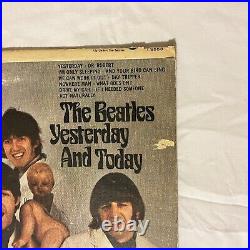 THE BEATLES YESTERDAY AND TODAY Mono (Butcher Cover 3rd State peeled)