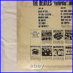 THE BEATLES YESTERDAY AND TODAY Mono (Butcher Cover 3rd State peeled)