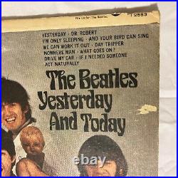 THE BEATLES YESTERDAY AND TODAY Mono (Butcher Cover 3rd State peeled)