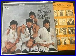 THE BEATLES yesterday and today LP original BUTCHER COVER 3rd state STEREO rare