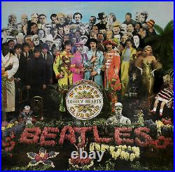 THE BEATLESSgt. Pepper's Lonely Hearts Club BandRare 1967UK 1st press vinyl LP