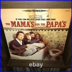 TOILET Mint- Mamas And The Papas NM- Vinyl Butcher Beatles Adback Cover Psych