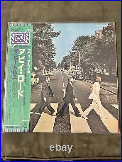 The BEATLES Abbey Road JAPAN PRESS withOBI EALF 97001 PRO USE SERIES NM WithObi