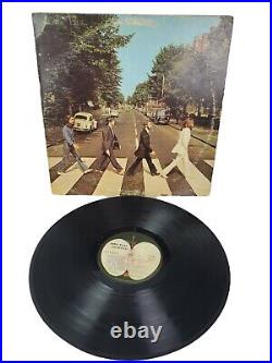 The BEATLES Abbey Road Vinyl Album! Apple 1969 (SO-383) Vintage Press LP