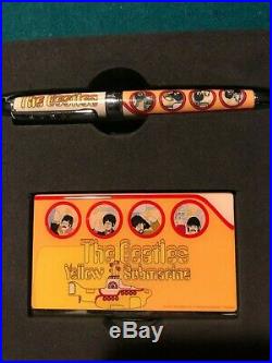 The BEATLES Official Apple Corp JAPANESE MERCH Vintage Pen, Case, and Vinyl Bag