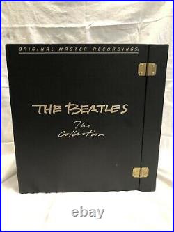 The BEATLES The Collection MFSL 14XLP VG+/NM boxset with booklet geo-disc/inserts