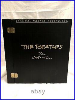 The BEATLES The Collection MFSL 14XLP VG+/NM boxset with booklet geo-disc/inserts