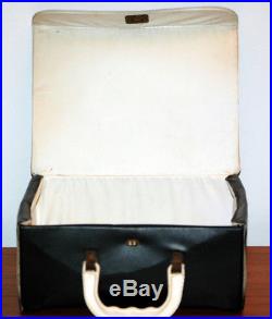 The BEATLES Vintage Original Air Flite Lunchbox Vinyl Case Black RARE