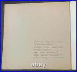 The BEATLES WHITE ALBUM 1968 FIRST US PRESSING 7 ERRORS! + POSTER