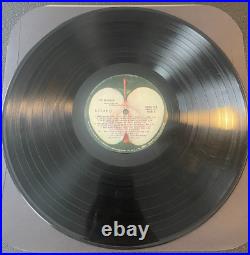 The BEATLES WHITE ALBUM 1968 FIRST US PRESSING 7 ERRORS! + POSTER