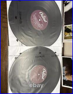 The BEATLES White Album 2-LP, Purple Capitol Uncut Photos -Poster- Vinyl Album