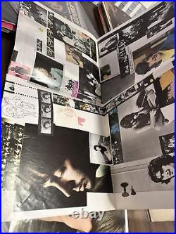 The BEATLES White Album 2-LP, Purple Capitol Uncut Photos -Poster- Vinyl Album
