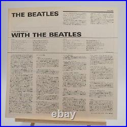 The BEATLES With The Beatles MONO EMI EAS-70131 with OBI Japan RED WAX Vinyl