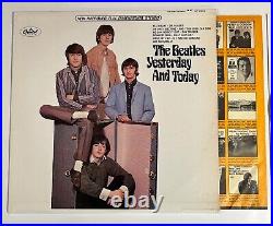 The BEATLES YESTERDAY AND TODAY STEREO LP CAPITOL RECORDS #ST-2553 VG+++