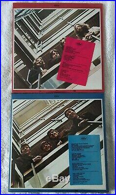 The Beatles 1962-1966 & 1967-1970 Sealed LP (Red & Blue Colored Vinyls)