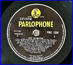 The Beatles 1963 With The BeatlesUK 1st Original Mono Pressing Vinyl Lp 1N/1N