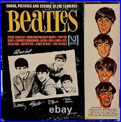 The Beatles 1964 Vee-Jay Songs Pictures Stories Lp With Rarer Black Label VG+