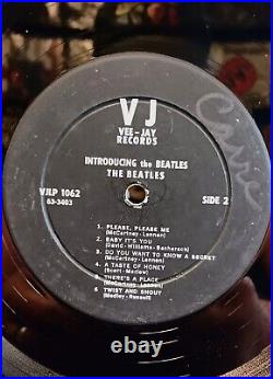 The Beatles 1964 Vee-Jay Songs Pictures Stories Lp With Rarer Black Label VG+