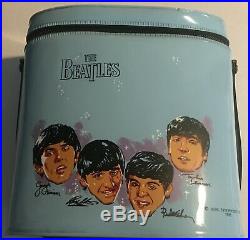 The Beatles 1965 Blue Vinyl Lunch Bag