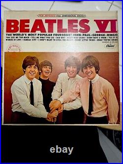 The Beatles 1965 Uk Export Lp Beatles VI Parlophone Cpcs 104
