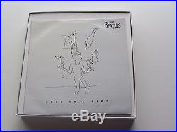 The Beatles 1996 Uk Box Set Free As A Bird Vinyl Record CD 36 Page Book