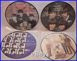 The Beatles 20th Anniversary 22 x Picture Discs Set 7 Vinyl 45RPM Singles UK