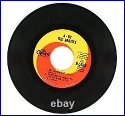 The Beatles 4 By The Beatles 7 Inch Extended Play 1965 Capital Records R-5365 EX